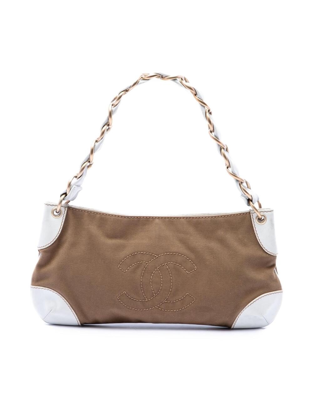 Chanel Canvas Olsen Shoulder Bag Pre- #306092C13B